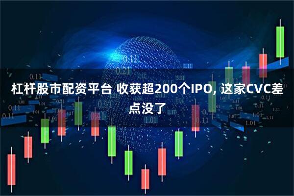杠杆股市配资平台 收获超200个IPO, 这家CVC差点没了
