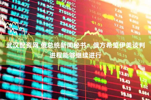 武汉配资网 俄总统新闻秘书：俄方希望伊美谈判进程能够继续进行